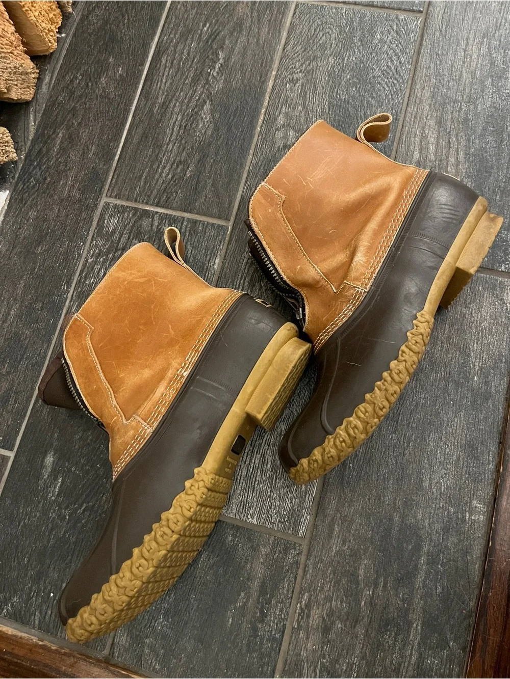 VTG Sherpa Lined LL Bean “Bean Boots”
